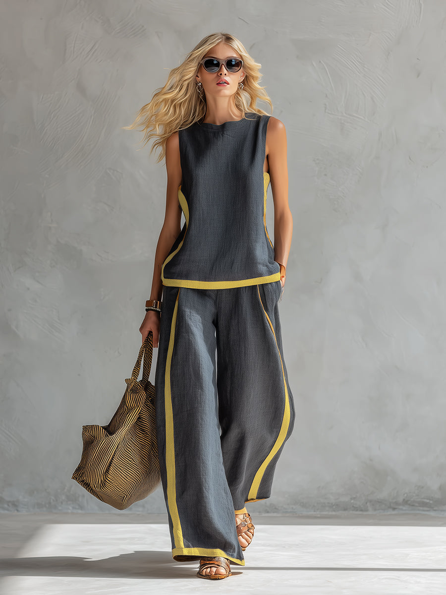Leila - Elegant and casual two-piece suit