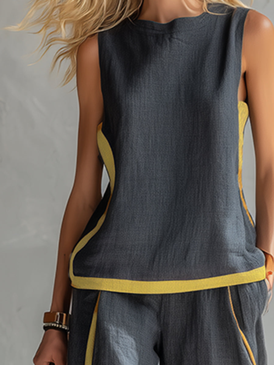 Leila - Elegant and casual two-piece suit