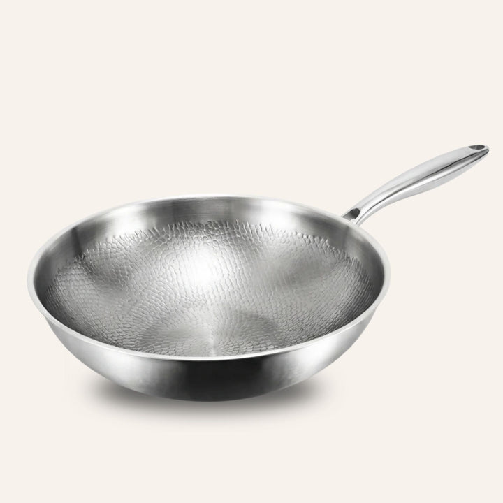Stoneford Titanium Wok & Deep Pan Bundle