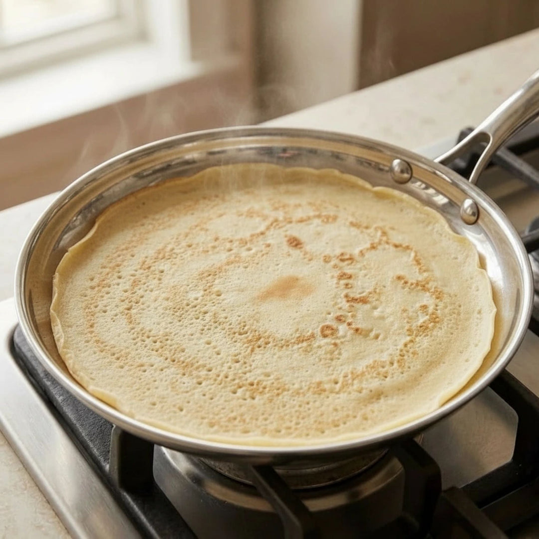 Stoneford Titanium Honey Crêpe Pan