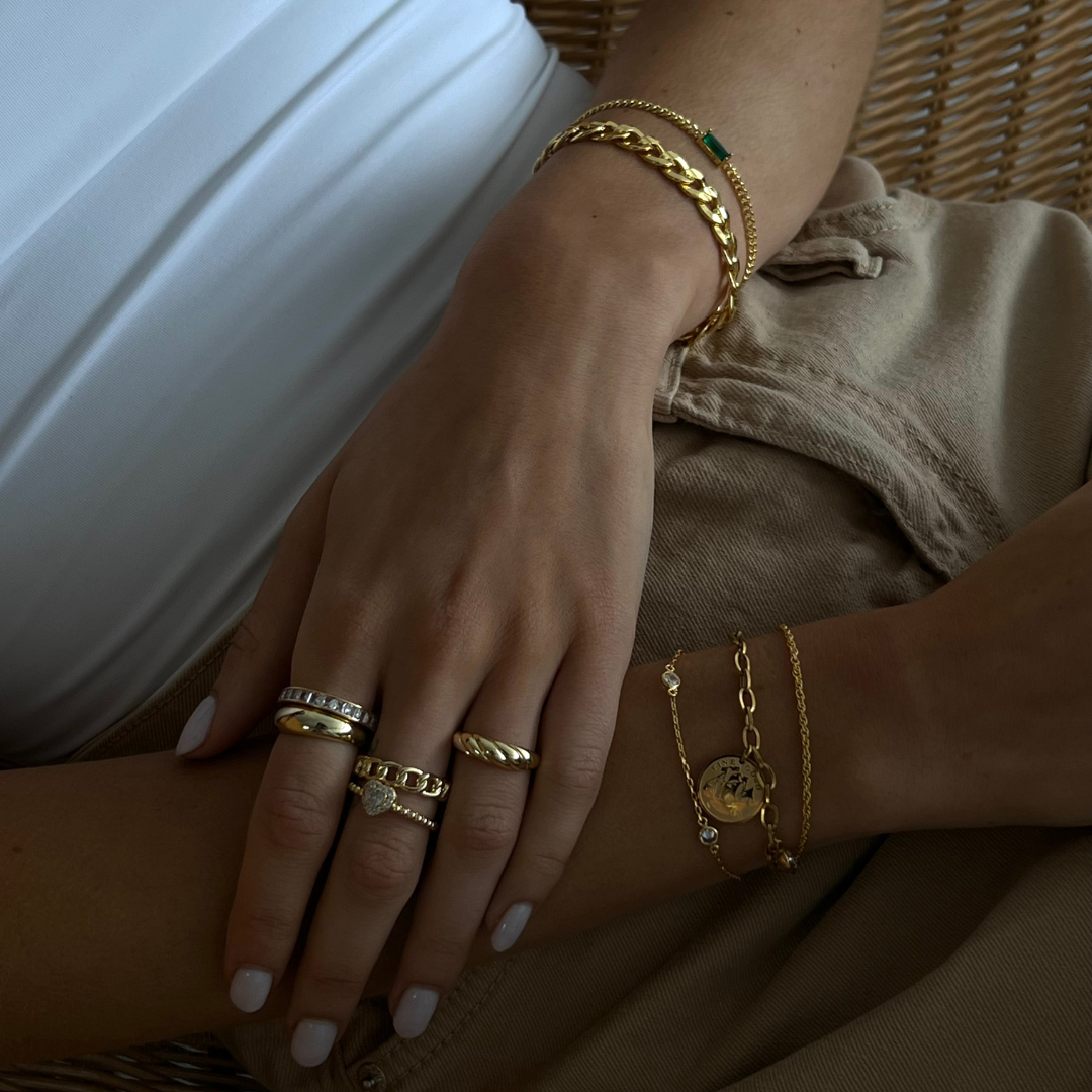 Spiral Twist Ring