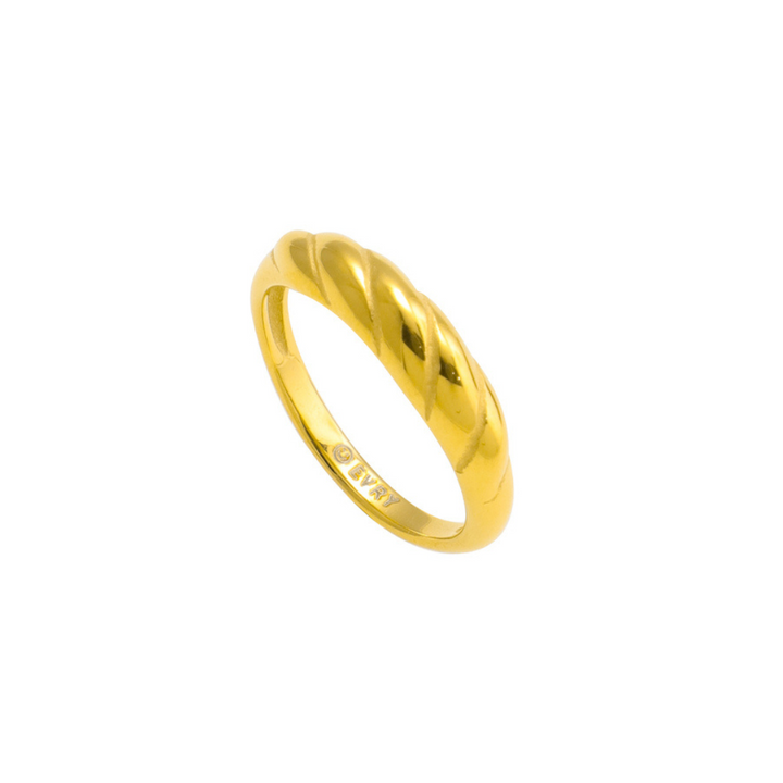 Spiral Twist Ring