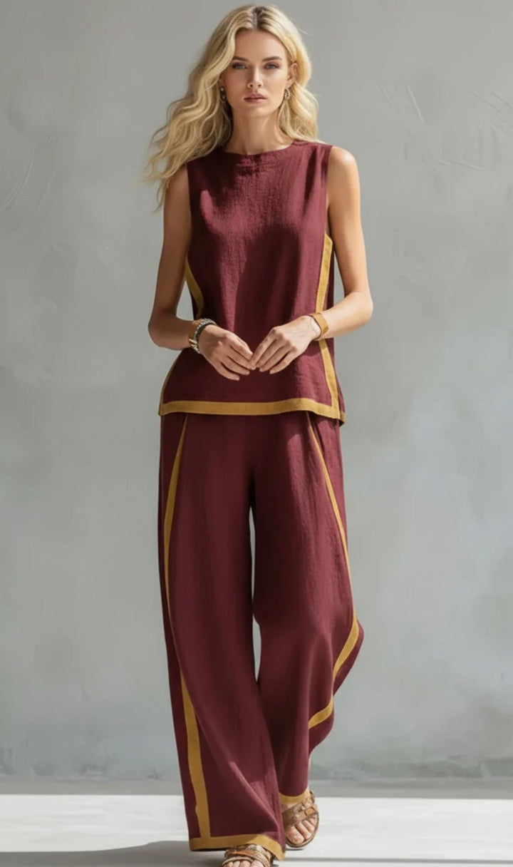 Leila - Elegant and casual two-piece suit