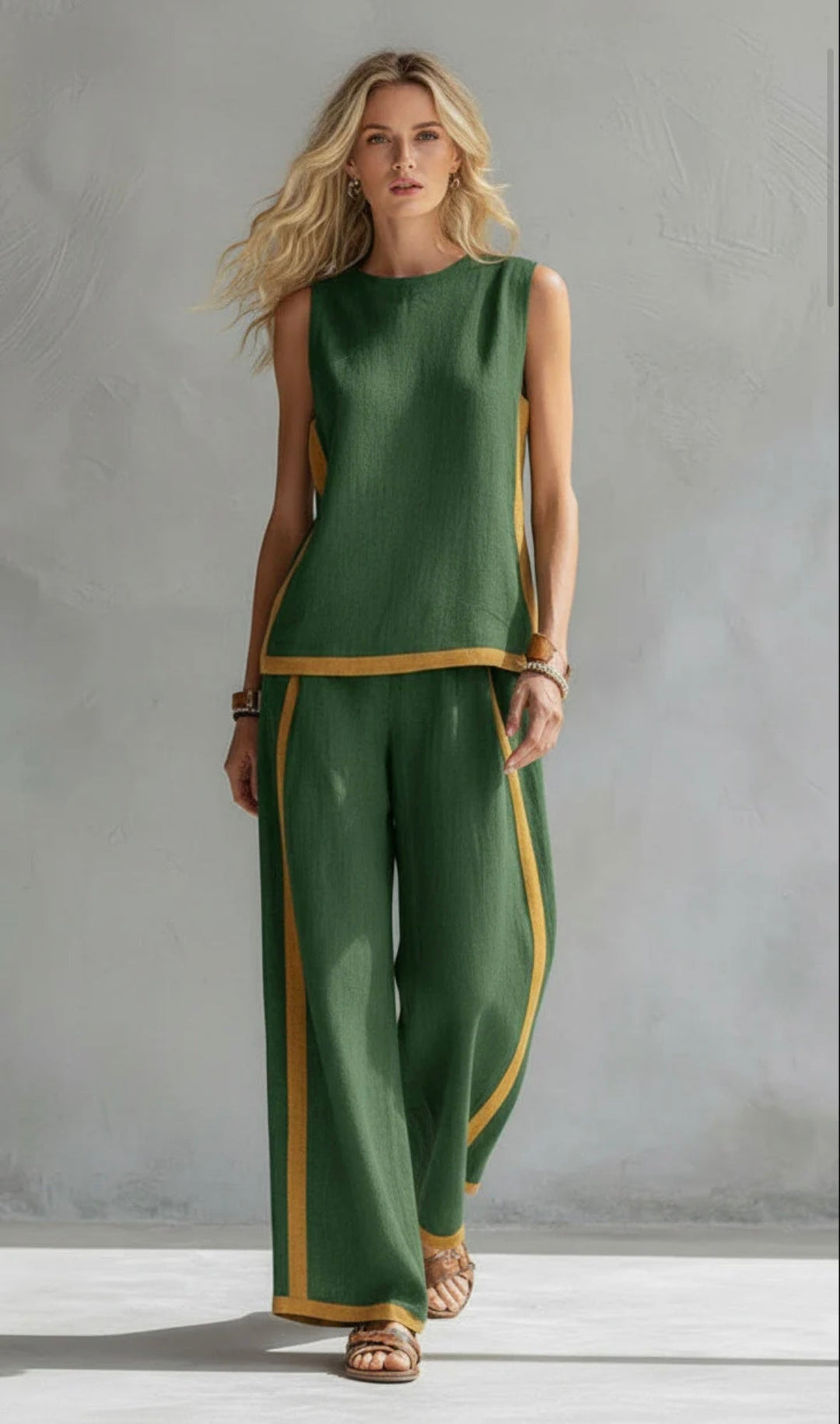 Leila - Elegant and casual two-piece suit