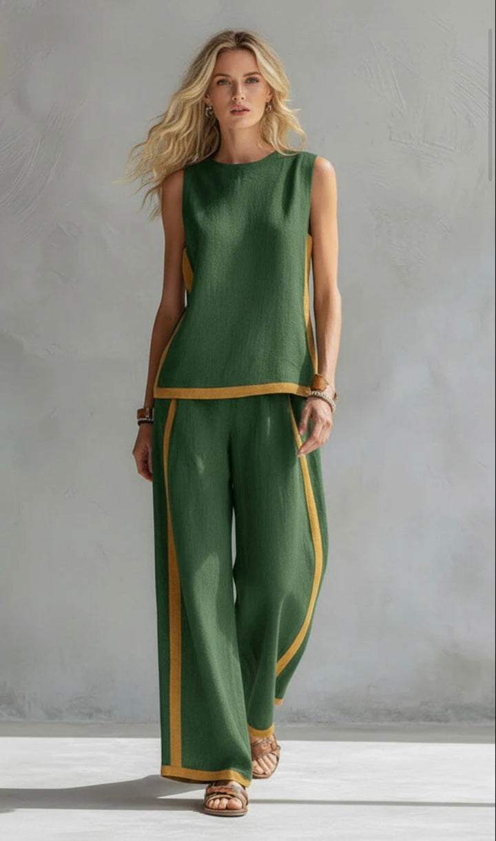 Leila - Elegant and casual two-piece suit