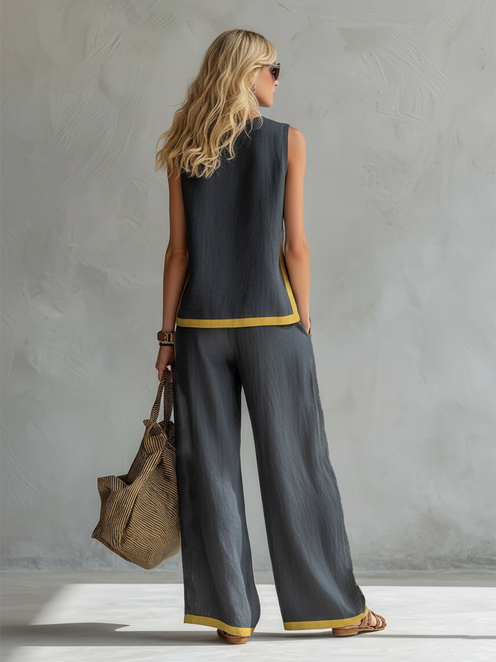 Leila - Elegant and casual two-piece suit