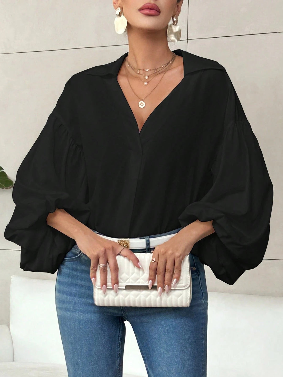Dolira – Polka Dot Blouse