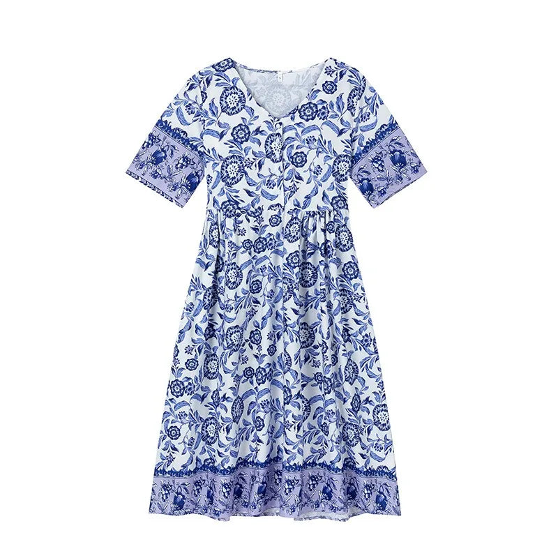Harriet | Casual Flattering Midi Dress