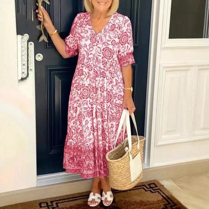 Harriet | Casual Flattering Midi Dress