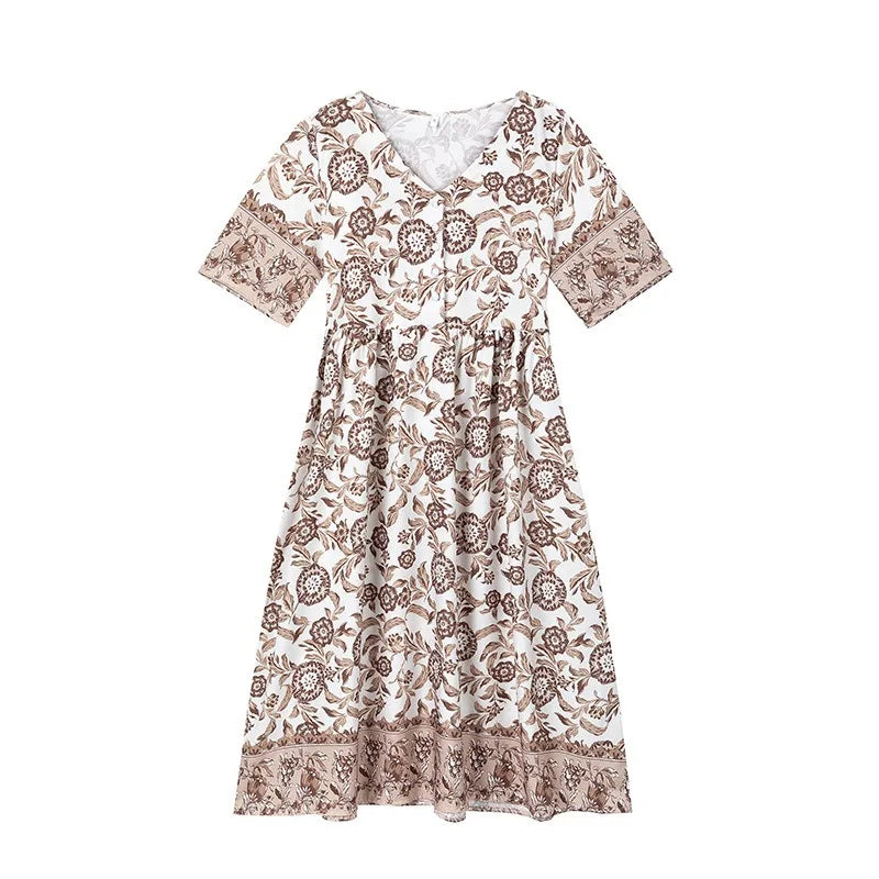Harriet | Casual Flattering Midi Dress