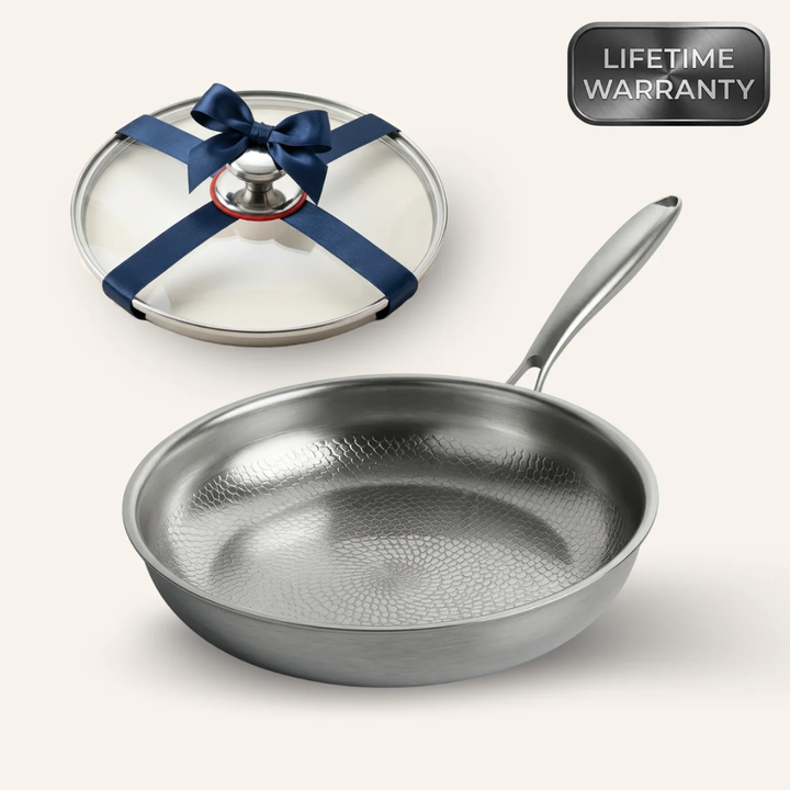 Stoneford Titanium Hammered Pan + Lid